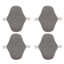 Washable Menstrual Pads Leakage Proof Soft Breathable Strong Absorbent Reusable Feminine Pads for Women 4pcs
