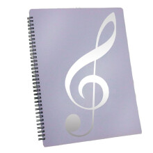 Sheet Music Folder, 60 Pages Capacity, Sheet Music/Holder,Fits Letter Size A4, Writable & Detachable()