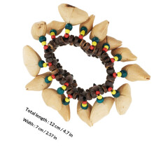 1Tribal Style Nut Shell Dance Wrist Bell Kindershobby