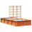 VidaXL vidaXL Bed Frame Wax Brown 100 x 200 cm Solid Pine Wood 2