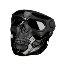 (B) Carnival Costume Halloween Scary Mask Halloween Mask Scary Spoof Mask Style