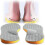 (Size 39 40, Grey) over supination insoles for men women corrective foot alignment orthotic inserts 1