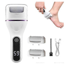 (SetB) Electric Foot Callus Remover with Digital Display for Feet Care