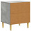 VidaXL vidaXL Bedside Table Concrete Grey 43 x 34.5 x 48 cm Engineered Wood 4