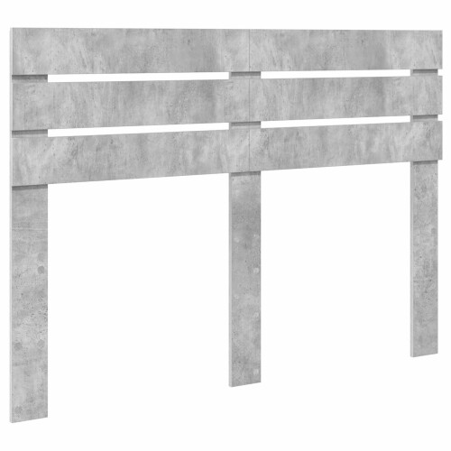 VidaXL vidaXL Headboard Concrete Grey Engineered wood 1