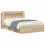 VidaXL vidaXL Headboard Cabinet with Storage Sonoma Oak Engineered Wood 2