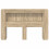 VidaXL vidaXL Headboard Cabinet with Storage Sonoma Oak Engineered Wood 4