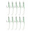 (0.6g/10 pack) 10 Appâts de Pêche Luminescents Eau Douce/Mer 10