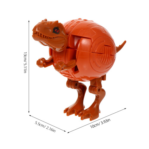 1Set Creatief Dinosaurusei Transformeer Speelgoed Voor 1