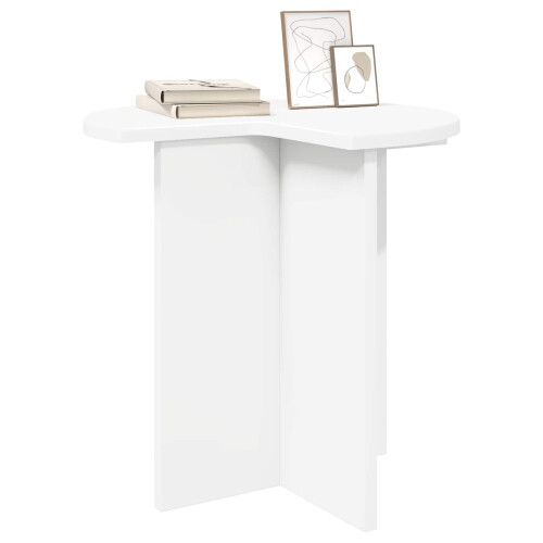 VidaXL vidaXL Side Table 2 pcs White Ø 39 x 38 cm Engineered Wood 2