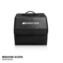 (A-S) Leather Storage Box For Mercedes Benz AMG W124 W126 W140 Foldable Trip