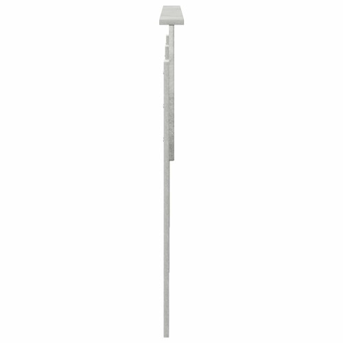 VidaXL vidaXL Headboard Concrete Grey Engineered wood 2