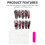 (XS) Faux Onglets Gothiques Imprimés Sang - Sans Pression 5