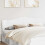 VidaXL vidaXL Headboard Gloss White Engineered wood 1