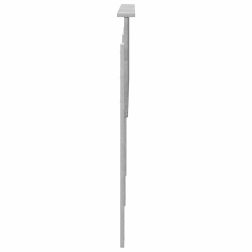 VidaXL vidaXL Headboard Concrete Grey Engineered wood 1