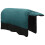 VidaXL vidaXL Horse Blanket Dark Green and Black 85 cm Polyester 3