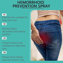 Ximonth Body Care Spray, Herbal Mild Ingredients, Perianal Daily Care Body Comfort Spray stya