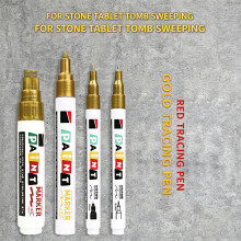 Professioneller Steingravurstift zum Zeichnen von-Gelb 0,7 mm