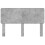 VidaXL vidaXL Headboard Concrete Grey Engineered wood 2