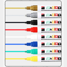 3-teiliger Mehrzweck-Steinreparatur-Lackstift zum-Rot 3mm