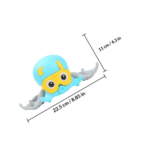 1X Octopus Badspeelgoed Voor Baby En Kind 1