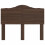 VidaXL vidaXL Headboard Brown Oak Engineered wood 2