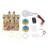 Hot Air Stirling Engine With USB Light, Physics Science Experiment Engine Model That Converts Energy Through Closed-Cycle Reciprocating Mechanism, Com 3