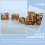 1Set Weihnachtlicher -Segment-Holzzug Hellbraun Für Zuhause 9