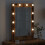 VidaXL vidaXL Vanity Mirror Rectangular with Mirror Old Wood 70 x 50 x 18 cm 2