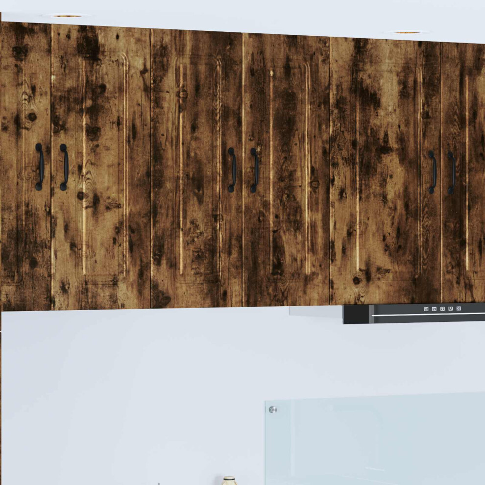 Vidaxl Dishwasher Panel Kalmar Smoked Oak 60 X 31 X 80 Cm