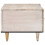 VidaXL vidaXL Coffee Table White 100 x 54 x 40 cm Solid Mango Wood 4