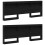 VidaXL vidaXL Storage Headboard with Shelf Black Oak 200 cm Engineered Wood 5