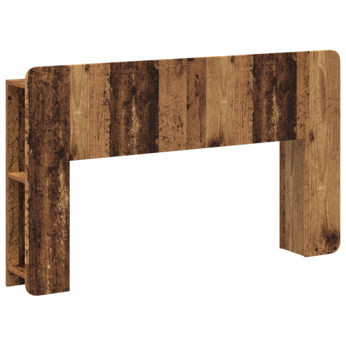 VidaXL vidaXL Headboard Cabinet with Storage Old Wood Engineered Wood 1