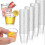 (100PCS) 100 Pack Plastic Shot Glasses 30ml, Reusable Party Drinking Cups Ha 1
