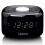 FM clockradio med sort natlys 2
