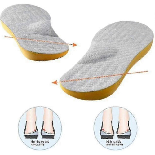 (Size 43 44, Black) corrective insoles for supination alignment 1