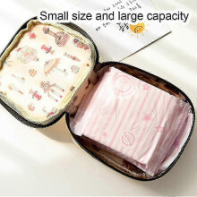 (style1) Menstrual Cup Pouch - Portable Tampon Collecting Bags for Women