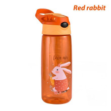 (Matches the image) Kids Water Bottle 500ml with Straw BPA Free Children Drinking Healthy School Cup