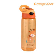 (Matches the image) Kids Water Bottle 500ml with Straw BPA Free Children Drinking Healthy School Cup