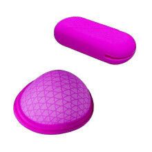 (S, Purple) Feminine Set Of 2 Menstrual Cup-ecoblossom Reusable Menstrual Dis - Soft Period Disc