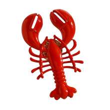 Broche de crabe de homard en alliage de Style de plage Unique,-2