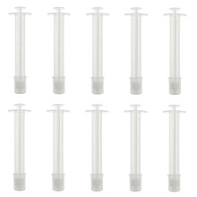 10 Pcs Disposable Syringes Vaginal Applicators Lubricant Tube Shooter Vaginal Tube Disposable Vagianl Applicator Lube Injector
