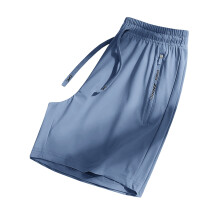 Short confortable pour femme, pantalon court en-Bleu clair XXL