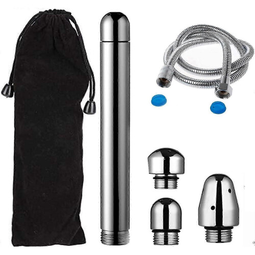 Latest Model Shower Anal Douche Enema Kit, Attaches to