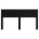 VidaXL vidaXL Headboard Black Oak Engineered wood 4