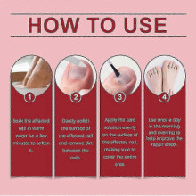 (3PCS) Extra strength toenail fungus treatment for damaged and discoloured nails 25-26s