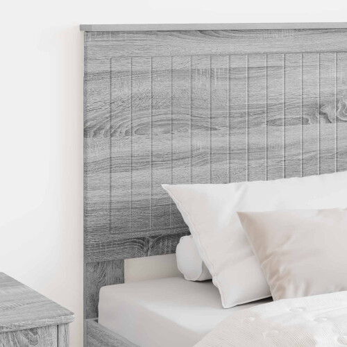 VidaXL vidaXL Headboard with Headboard Grey Sonoma 90 cm Engineered wood 2