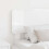 VidaXL vidaXL Headboard Gloss White Engineered wood 4