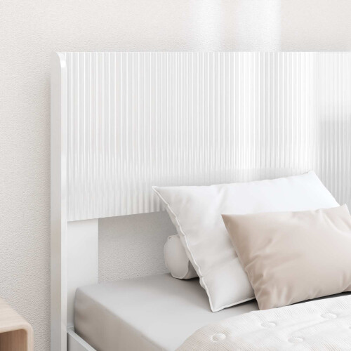 VidaXL vidaXL Headboard High Gloss White PB 2