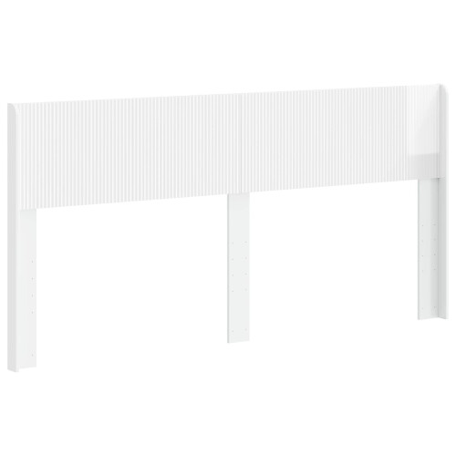 VidaXL vidaXL Headboard High Gloss White PB 1